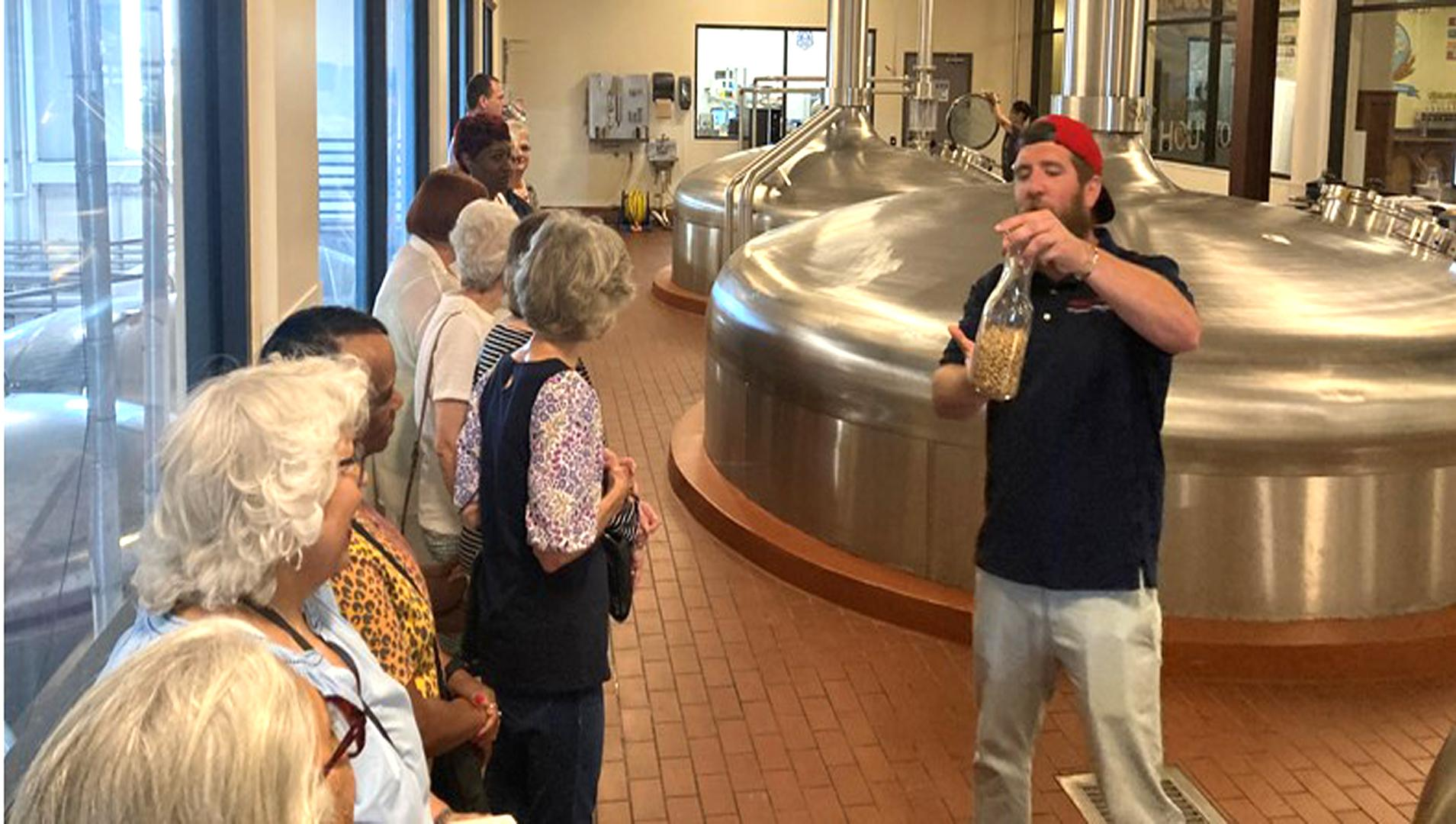 UTHRO group tour St Arnold Brewery Jul 2024