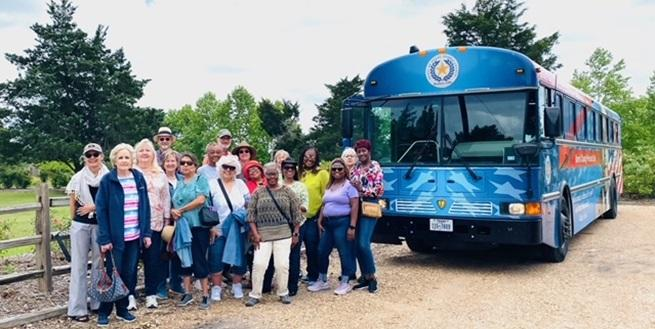 UTHRO trip to the Rose Emporium near Brenham Apr 2024