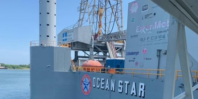 UTHRO trip to Ocean Star drilling rig and museum Jun 2023